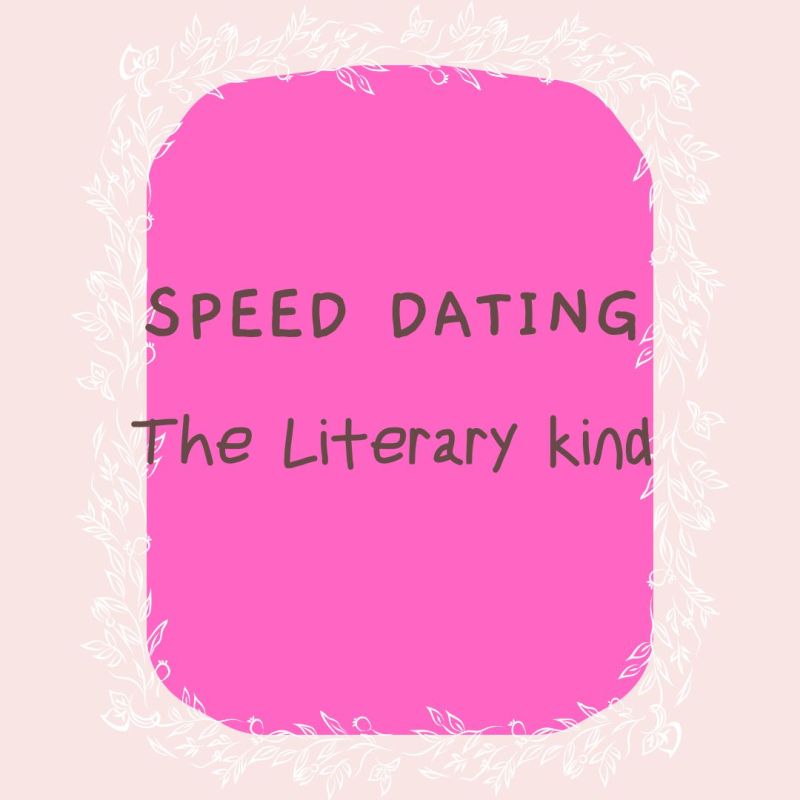 Speed Dating – the literary&nbsp;kind!